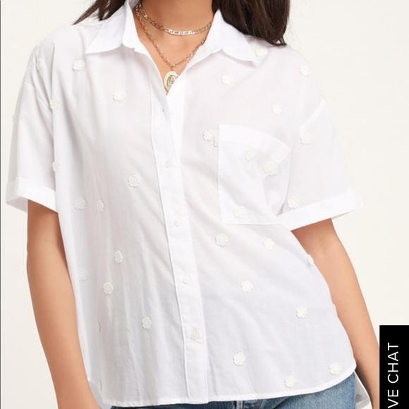 white levis top